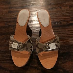 Coach heels
